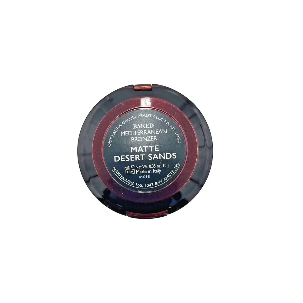 Laura Geller Baked Mediterranean Bronzer Matte Desert Sand 0.35oz/ 10g - Damaged